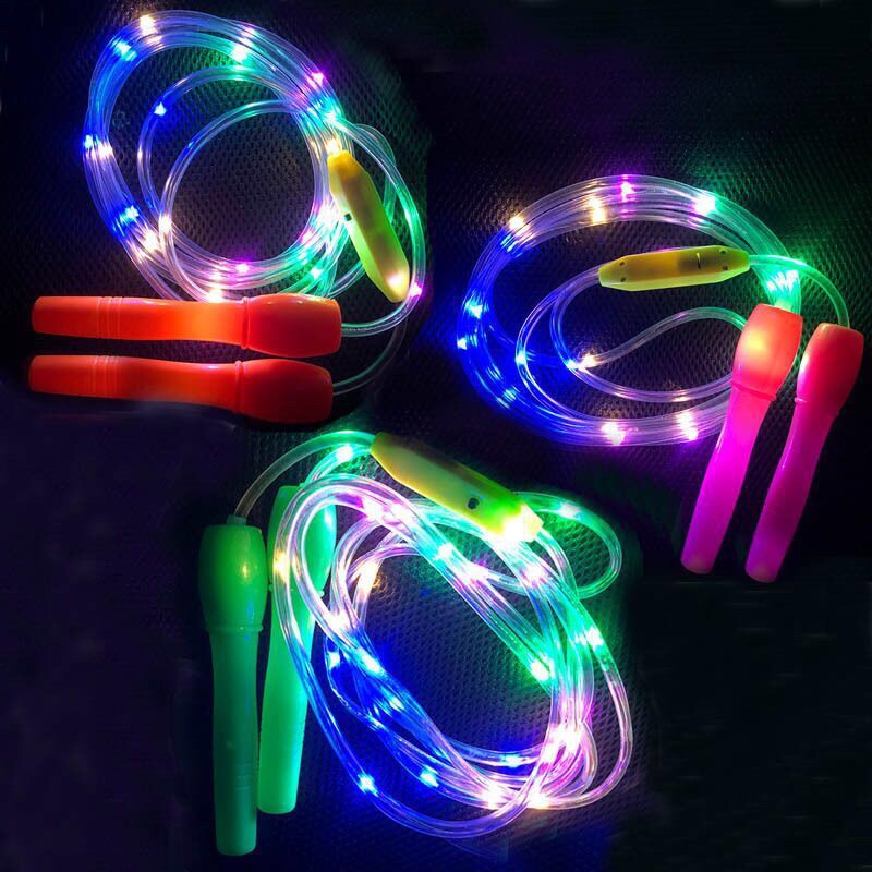 Colorful jump rope with light thumbnail