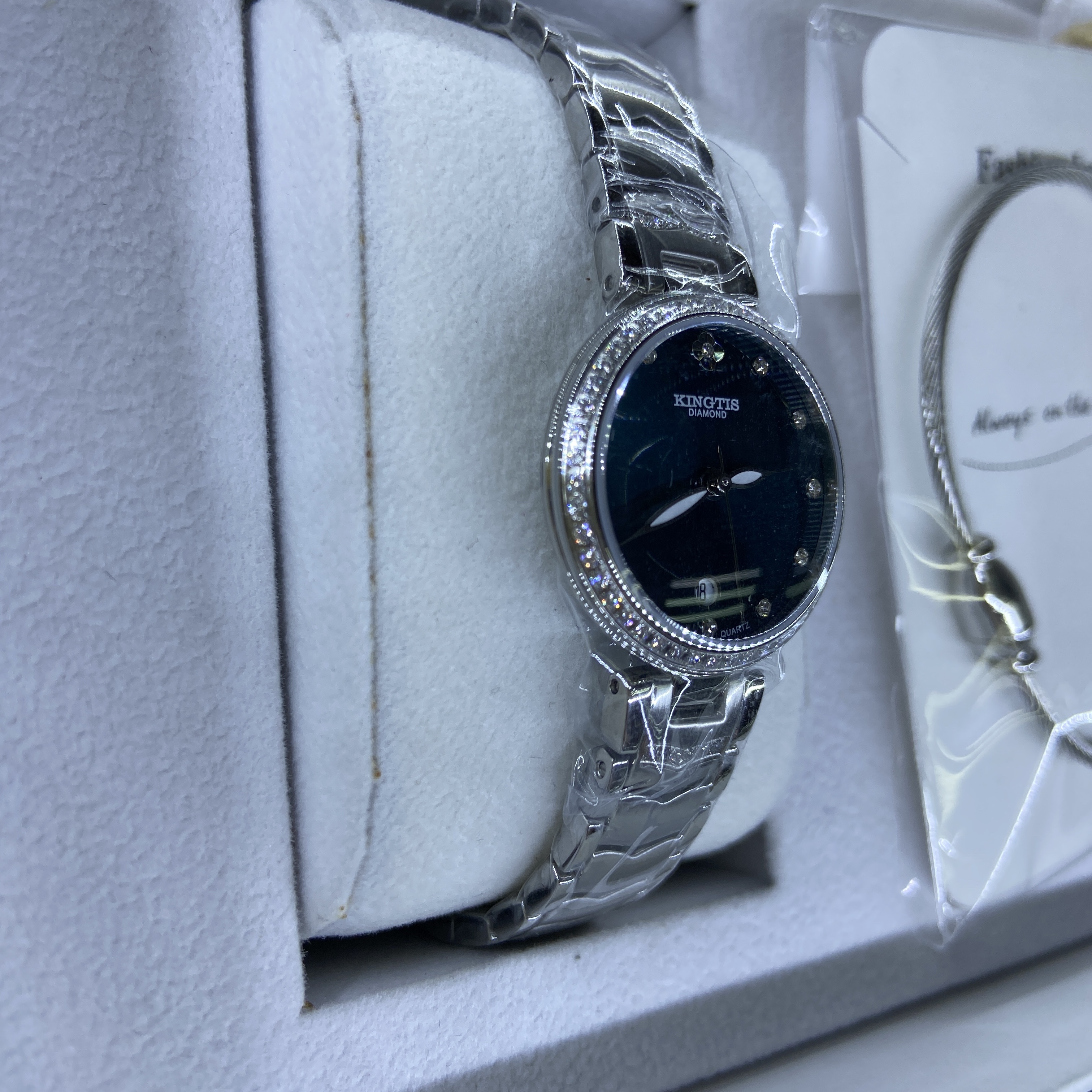 Jingtie Shi Old Shanghai new fashionable and trendy Ladies' quartz watch details Picture