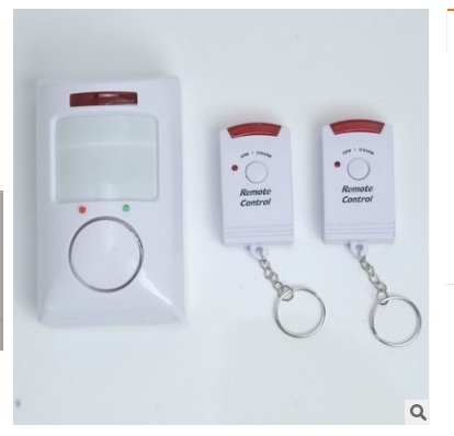 电子狗红外线遥控感应报警器/家庭电子防盗探测器/110细节图