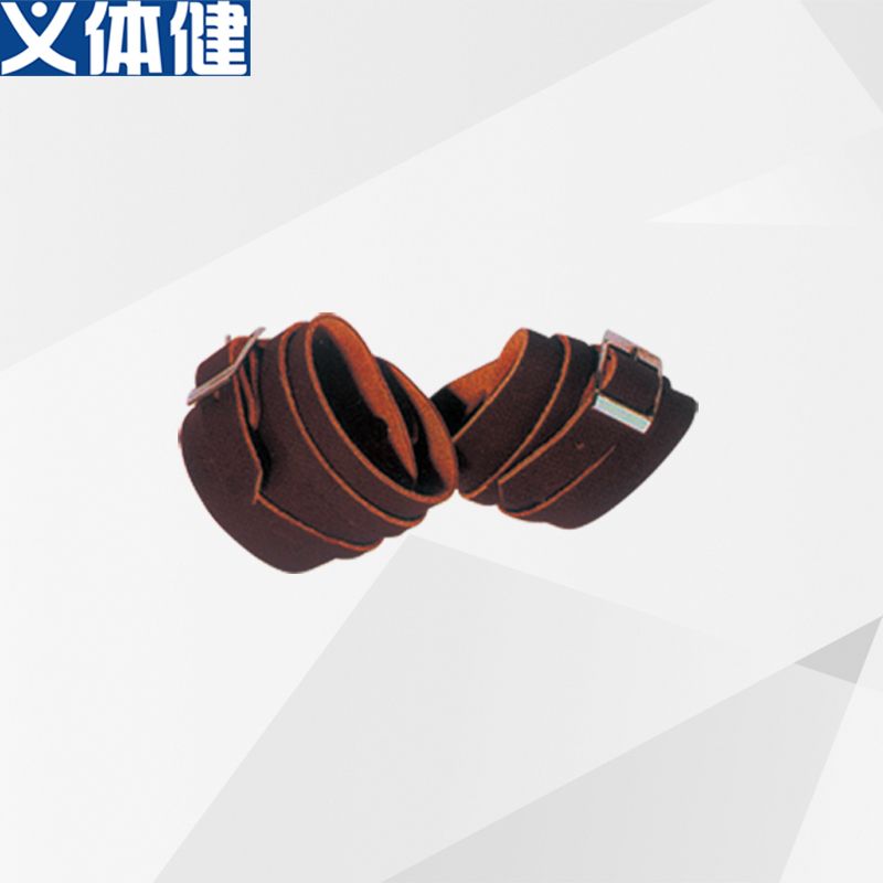 Hj-a177 military sports prosthetic fitness leather weight lifting bracers