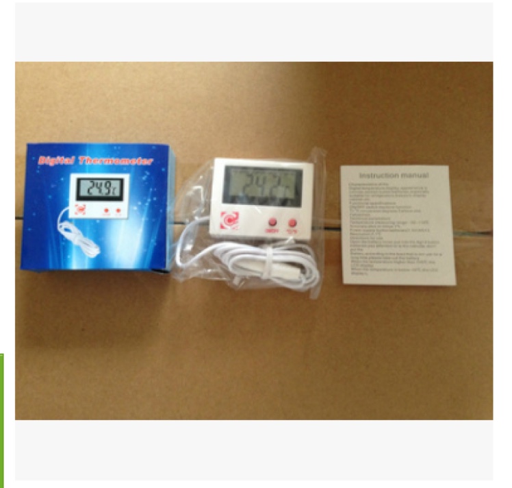 鱼缸温度计，冰箱温度计，数字温度计图