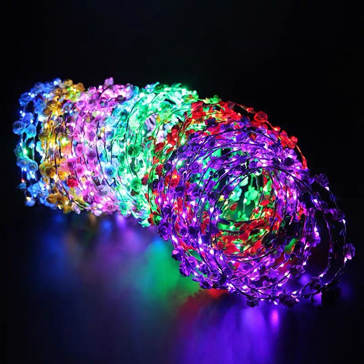 发光头箍实物图