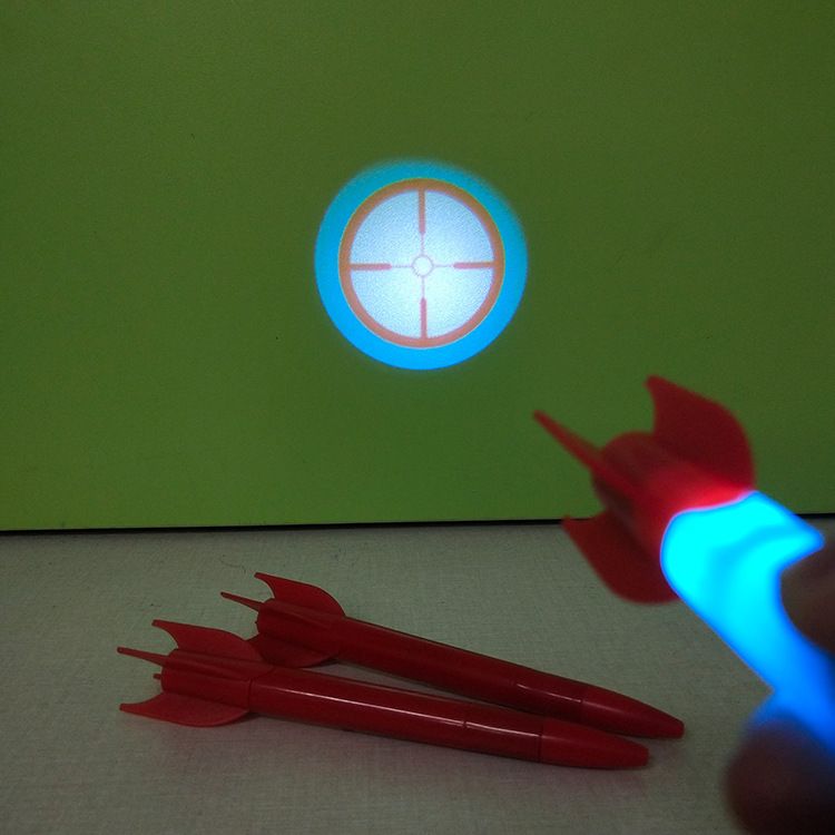 创意多功能 火箭投影灯详情图1