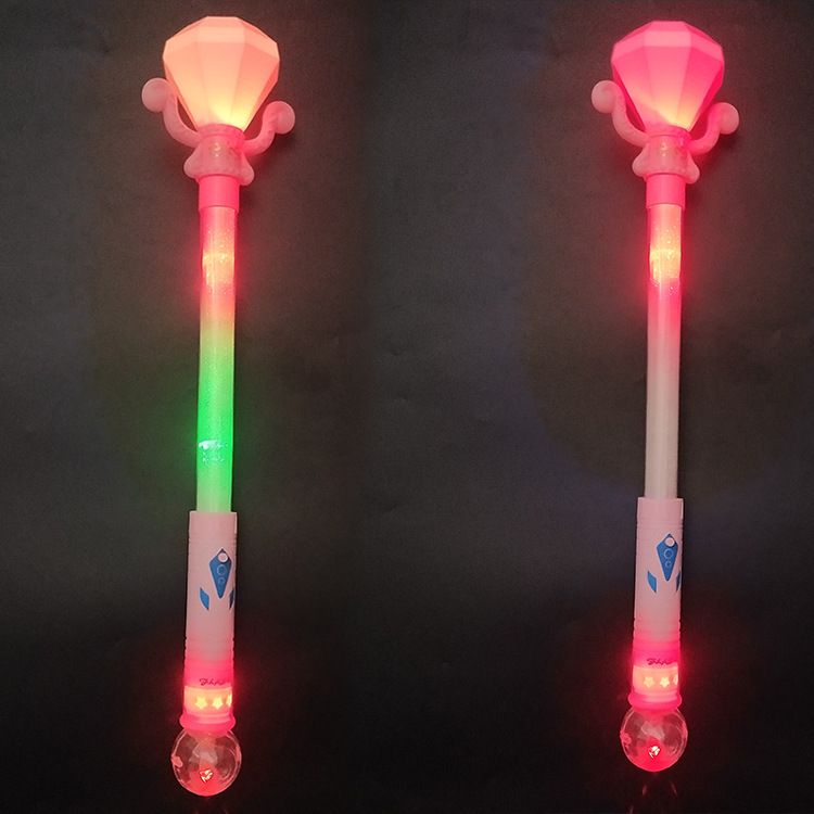 闪光钻石棒LED钻石荧光棒女童魔法棒 现货儿童钻石闪光棒详情图9
