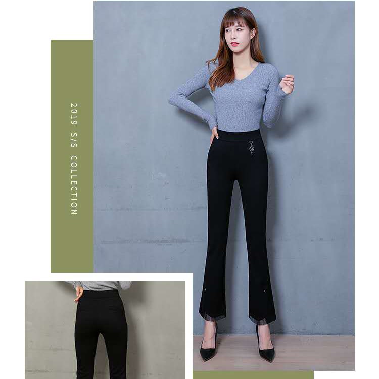2091 Qingyu Yuan flared Pants