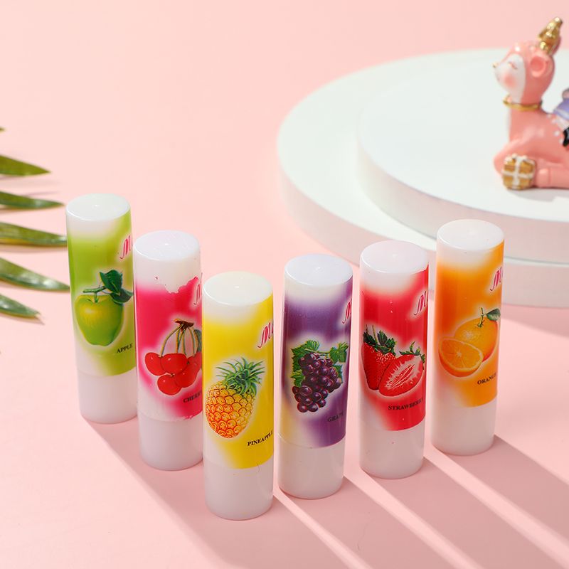 36 Fruit Flavor Male And Female Students Special Lip Balm Moisturizing Moisturizing, Anti-Dry Crack Fade Lip Line Colorless Lip Balm details Picture