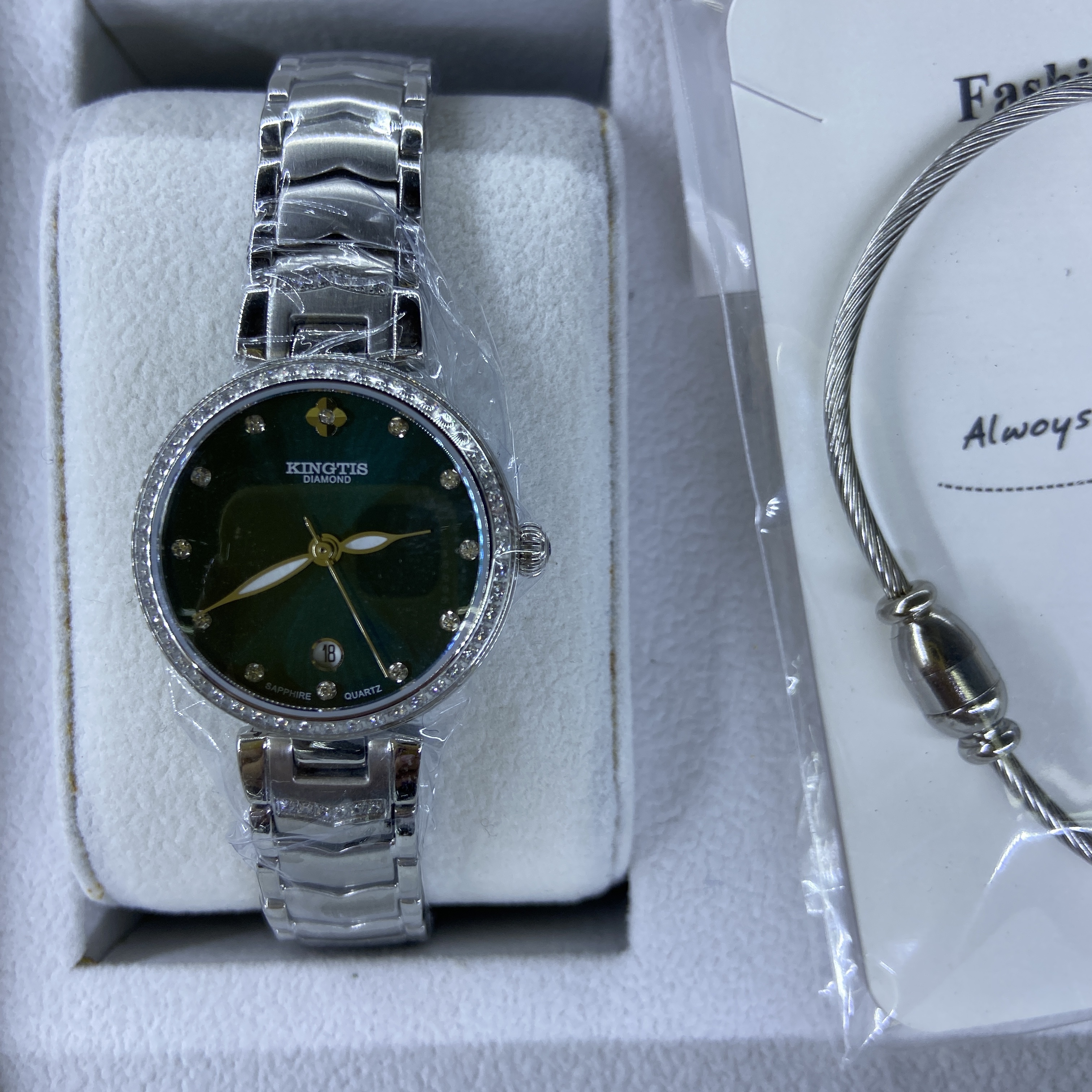 Jingtie Shi Old Shanghai new fashionable and trendy Ladies' quartz watch Specification image