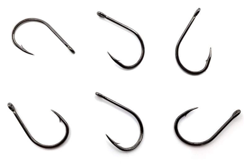 Mustad Norwegian hook, triangular tooth fishhook, tube, Qianyou fishhook, high carbon steel fishing hook detail image 5