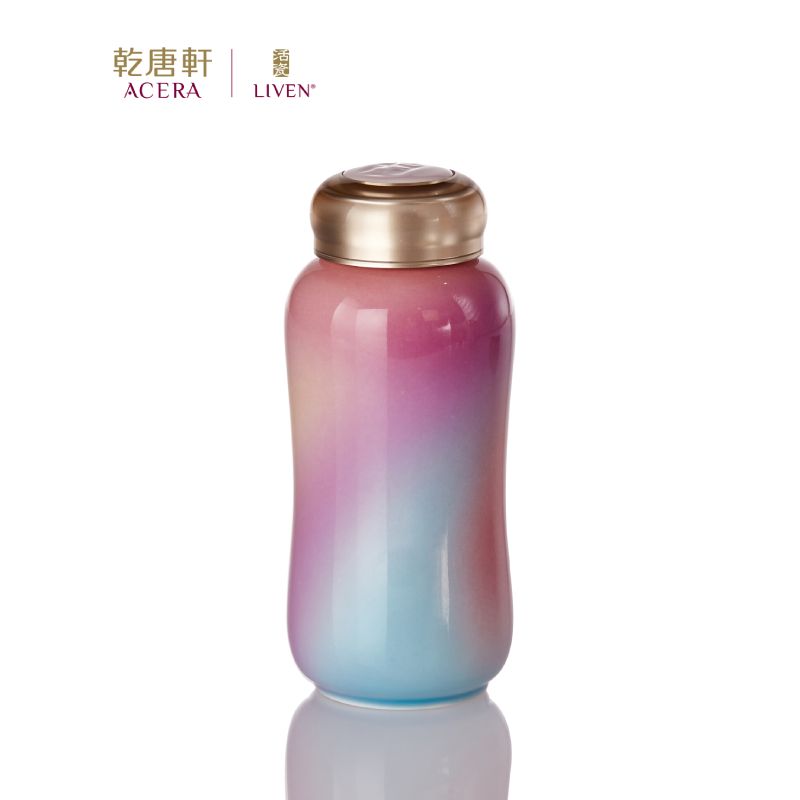 【 Gan Tang Xuan 】 InS-style Colorful Series Ceramic Cups, Travel Cups, Single-layer colorful macarons details Picture