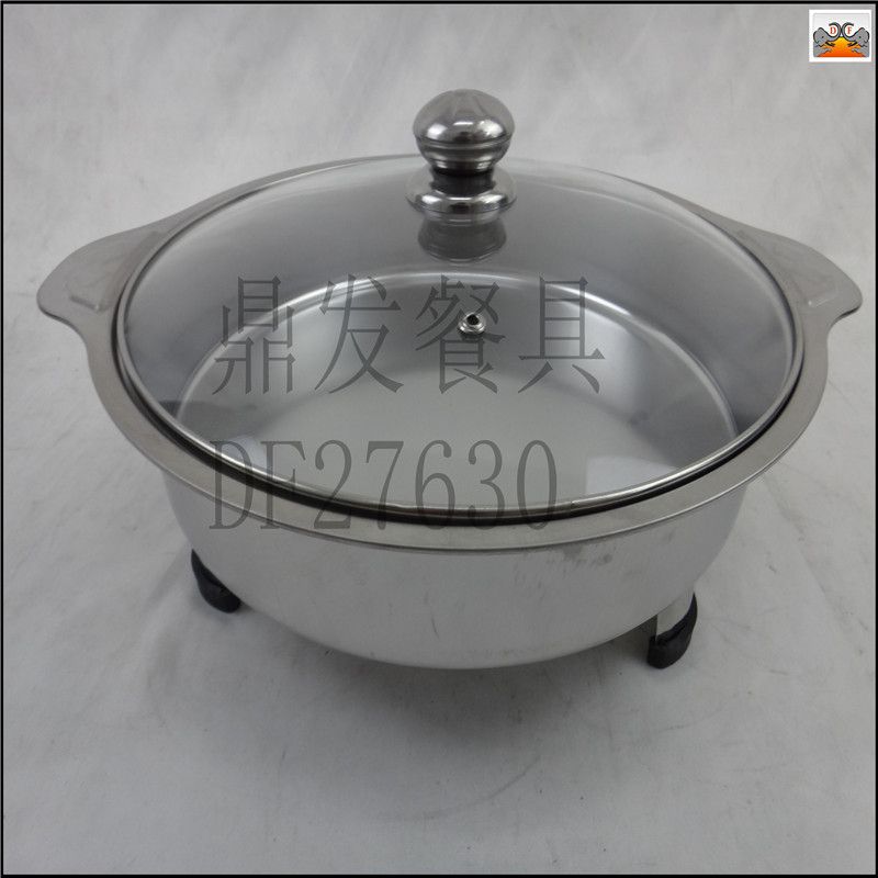 DF99222 with glass lid pan DF TRADING HOUSE