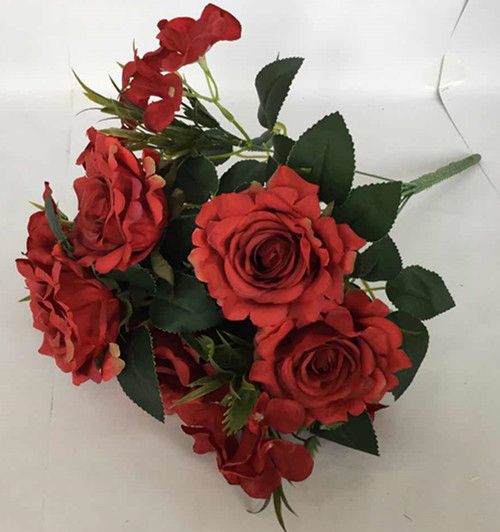Xiange Flower Art Simulation Flower Wedding Flower Wall Decoration Factory Direct Plastic Green Plant Decoration A128-11 Item Picture