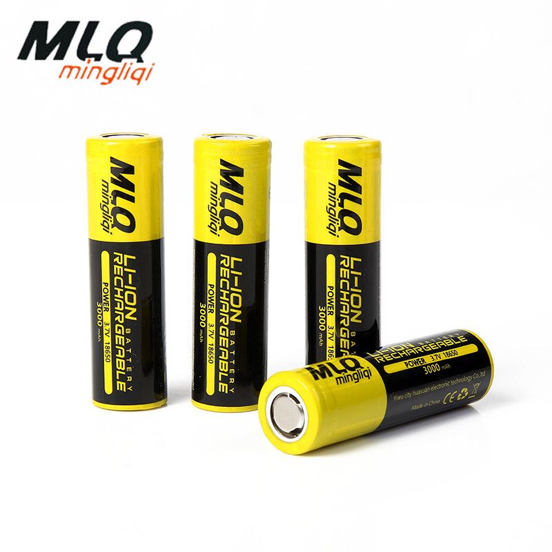 MLQ Mingliqi 18650 lithium battery power 3.7v pointed flat head 3000MAH flashlight speaker