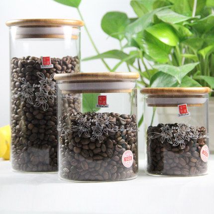一屋窑 密封罐 玻璃瓶子储物罐 玻璃密封罐 茶叶罐咖啡豆干货必需