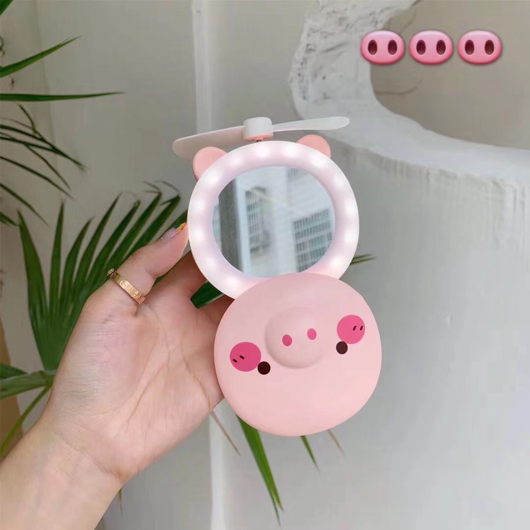 Makeup mirror fan Application Scenario