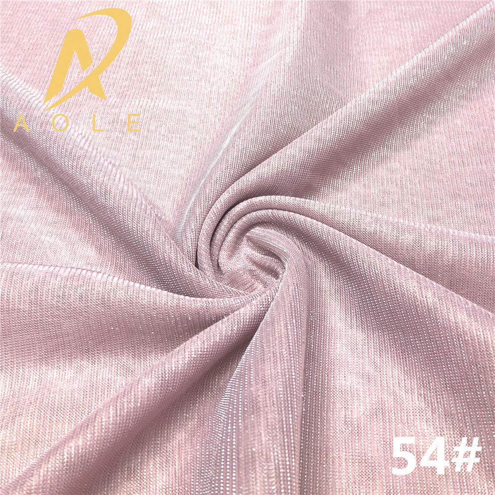 Thin slide filament polyester gold and silver filament color-changing iridesy bright silk mesh fabric for half skirts and scarves detail image 7