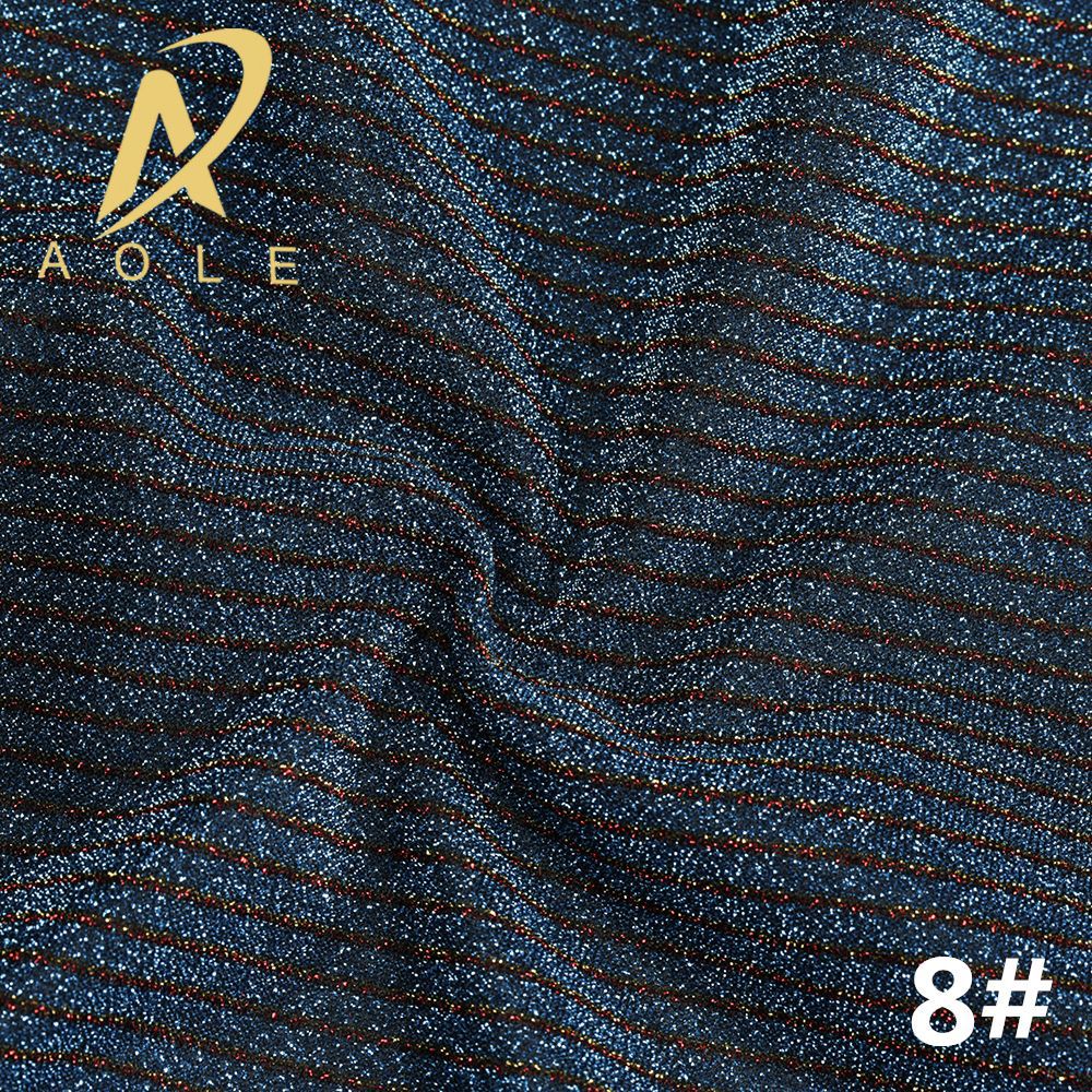 Fine striped thick thread fabric, gold onion fabric, 120g thread fabric, gold and silver thread fabric, accessories, dance costumes, shoe materials fabric detail image 3