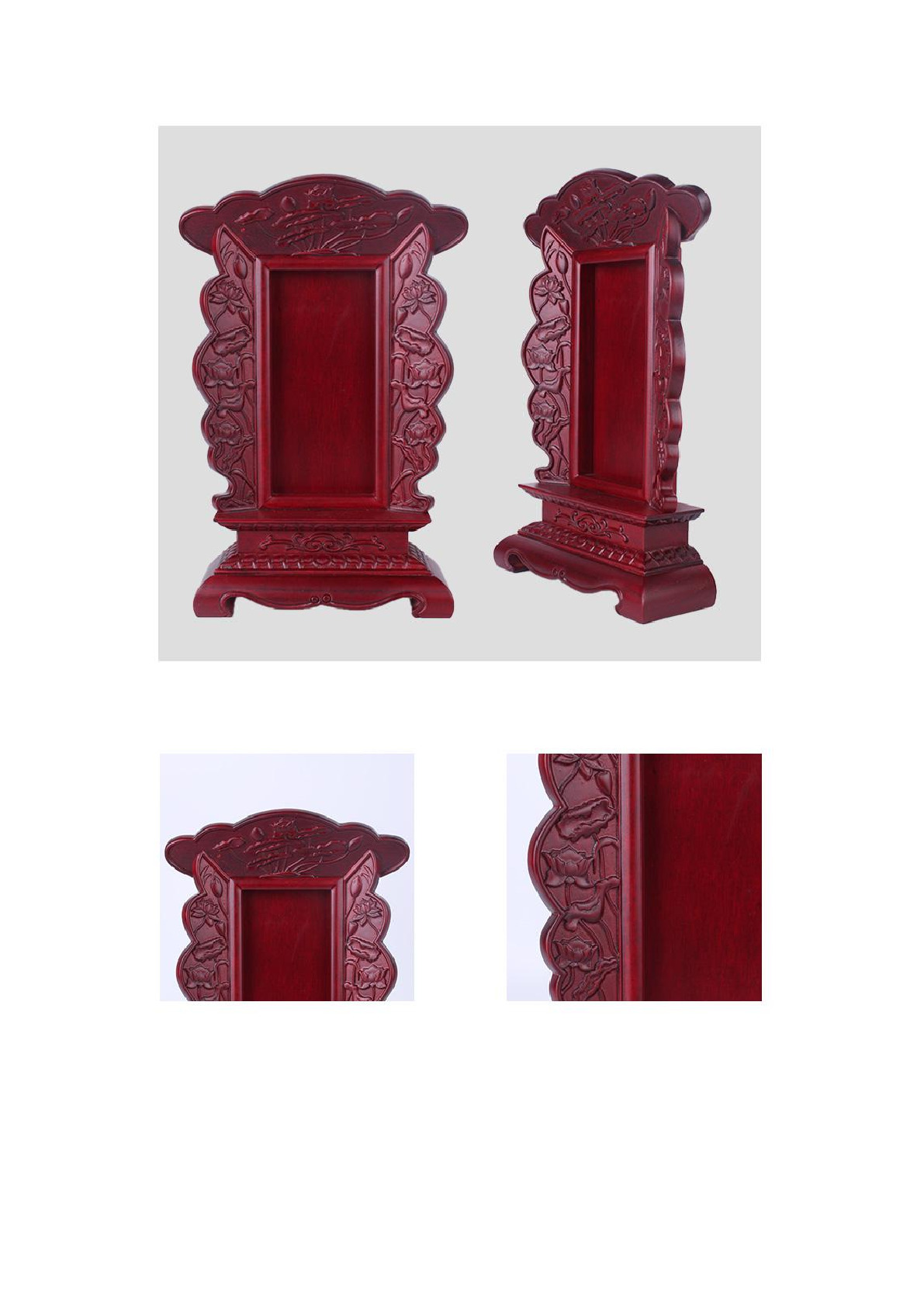 莲花牌位供奉牌位先祖牌位天妮佛艺详情图6