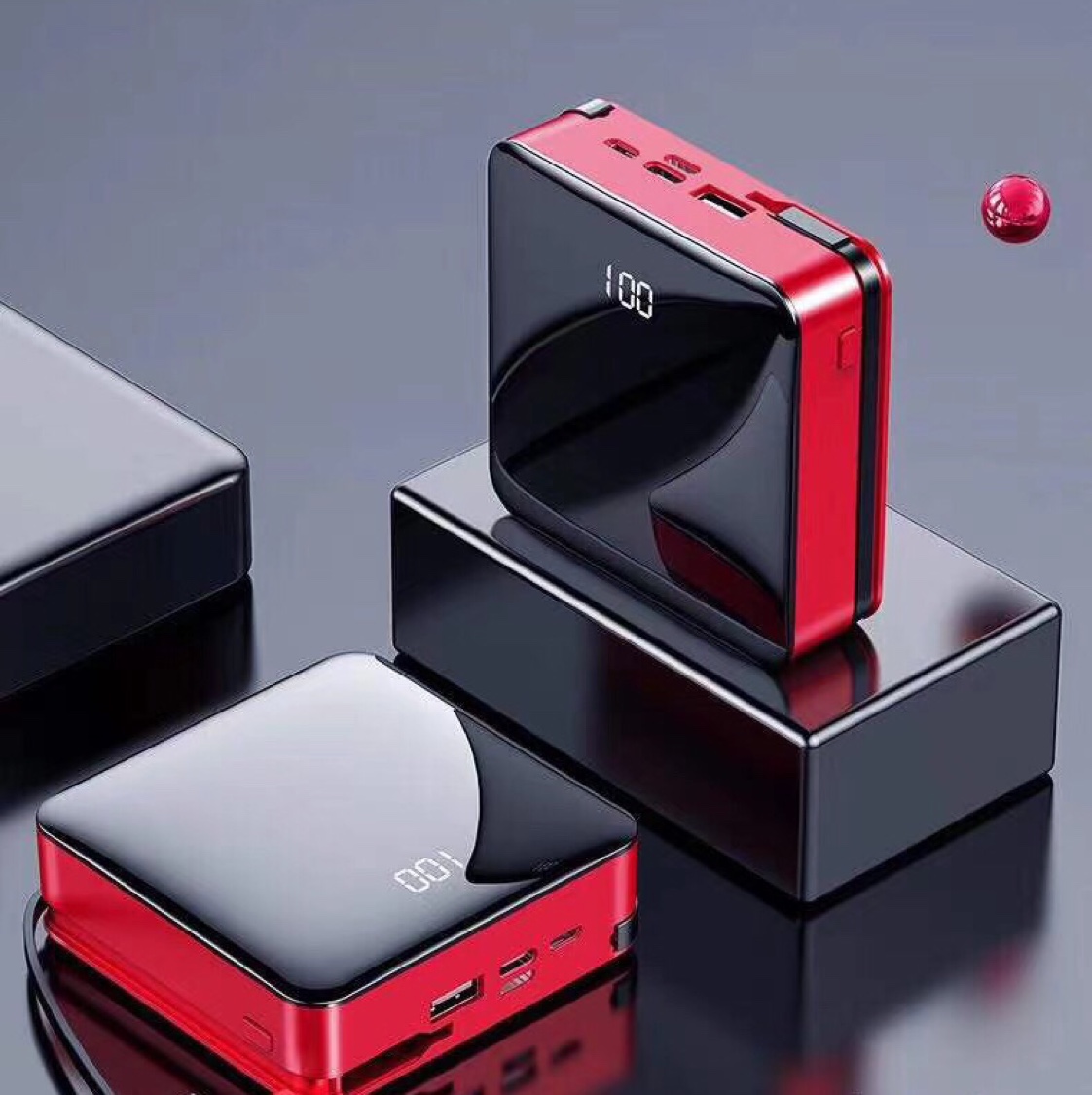 移动电源带线产品图