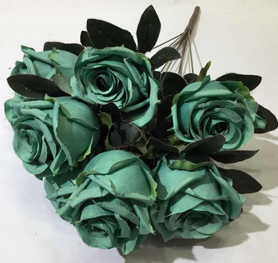 Xiange Flower Art Simulation Flower Wedding Wall Flower Arrangement Material Manufacturers Direct Plastic Green Plant Decoration A117-98