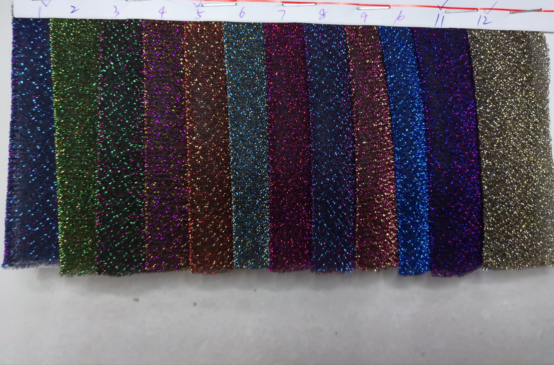Double Color Thread Cloth 120G Gold Onion Cloth Gold And Silver Knitted Fabric Clothing Bag Headwear Dance Dress Fabric undefined