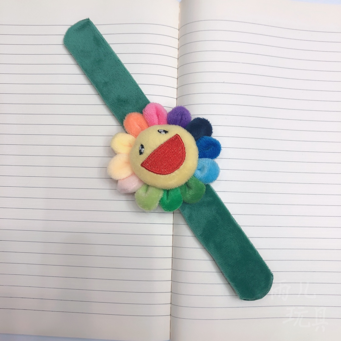 Clap circle Cartoon sunflower creative children's hand bracelet Clap circle Clap circle Sunflower clap circle smiley clap circle