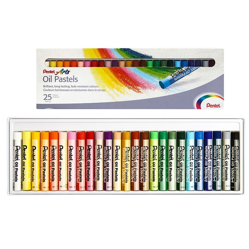 pentel/派通25色油画棒PHN-25U