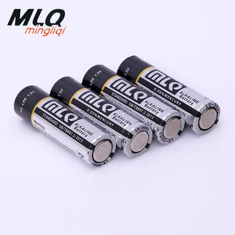电池MLQ明力奇5号碱性电池黑色卡装LR6AA电池1.5V高能无汞电池详情图4