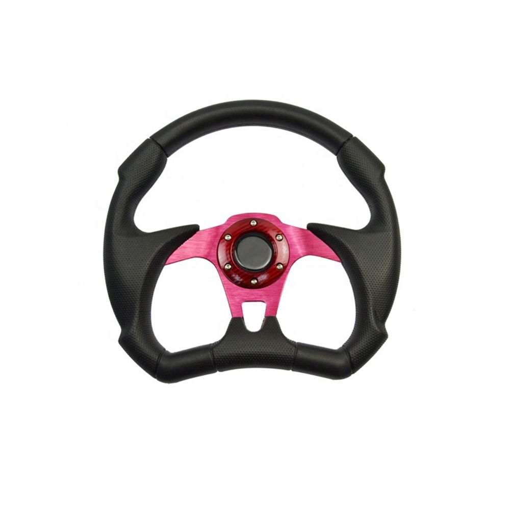 330mm universal racing steering wheel, car steering wheel, PU modified steering gear, car direction controller Item Picture