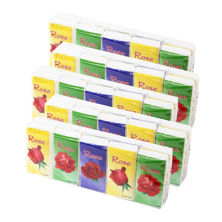 rose2层8张手帕纸广告纸巾厂家直销外贸纸巾批发详情图2