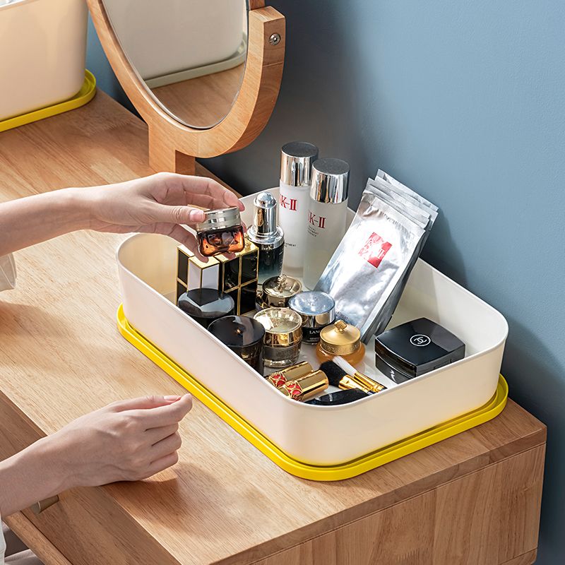 Children's toy storage box, underwear plastic drawer, storage basket, snack organizing basket, cute cartoon building block storage box, 1014-4, dimensions 18.5*26*16.5 details Picture