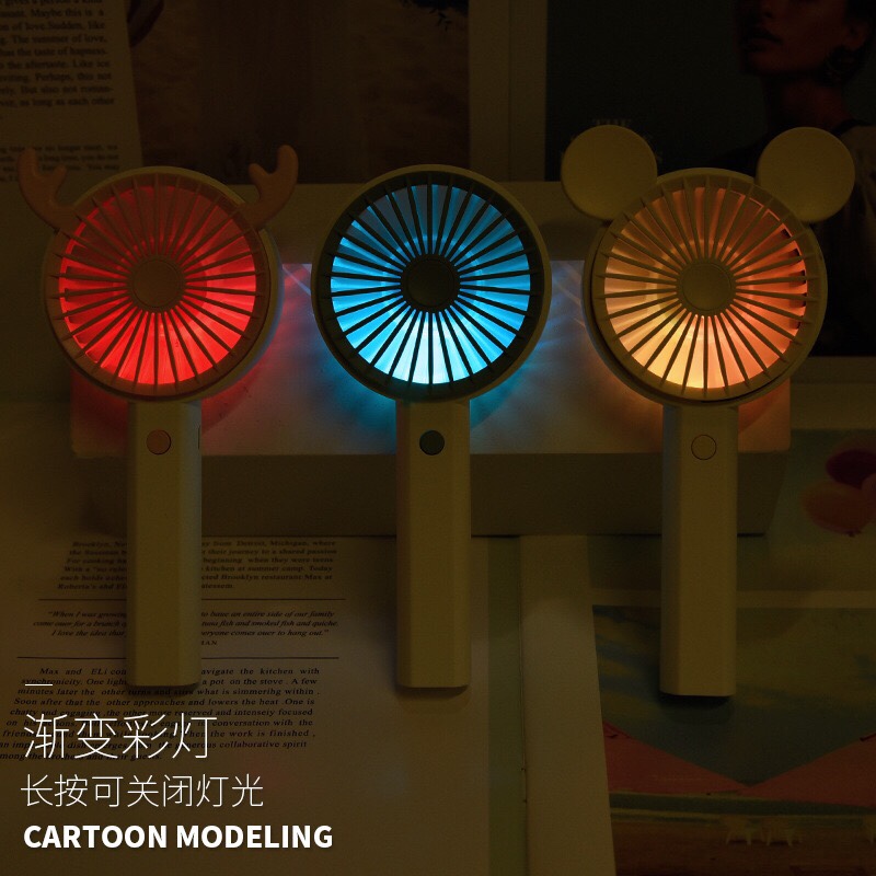 Cartoon-shaped fan details Picture