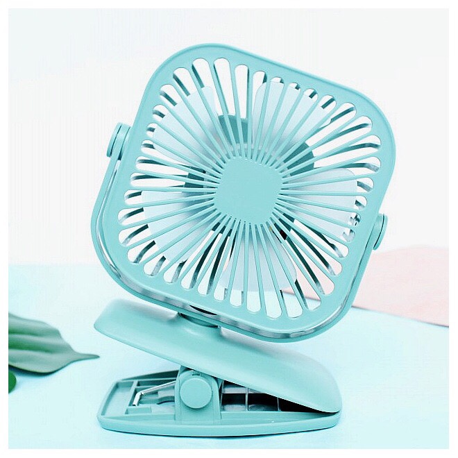 Seven-color light clip fan undefined