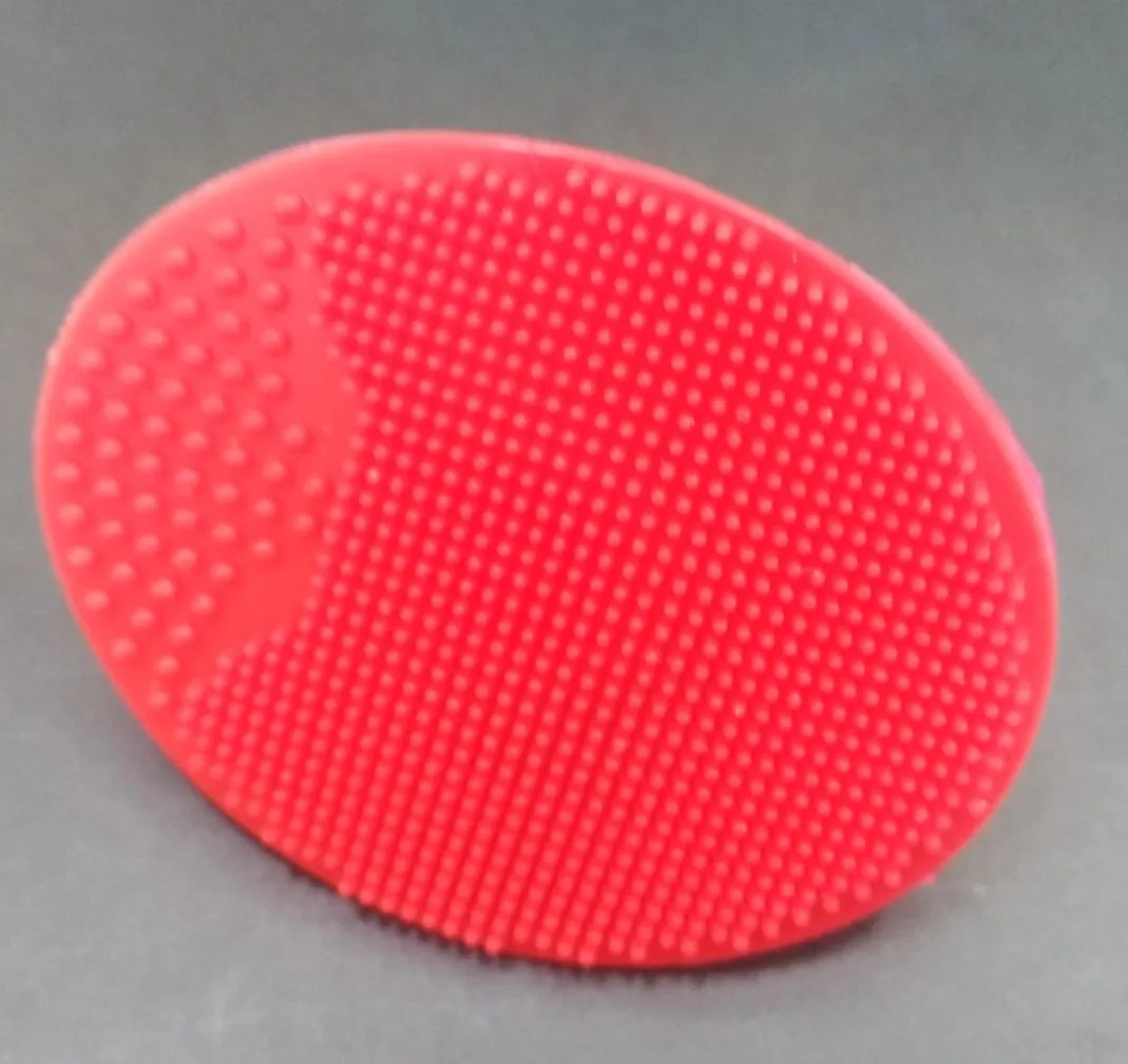 Small facial cleansing brush bags, 65-50-25t in red detail image 1