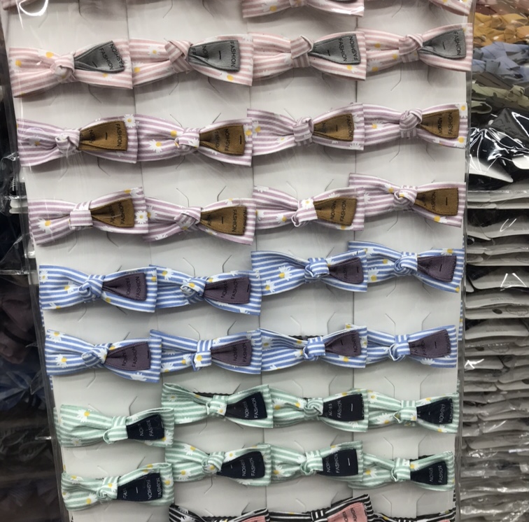 Korean fashion cloth bow duck clip 20200941