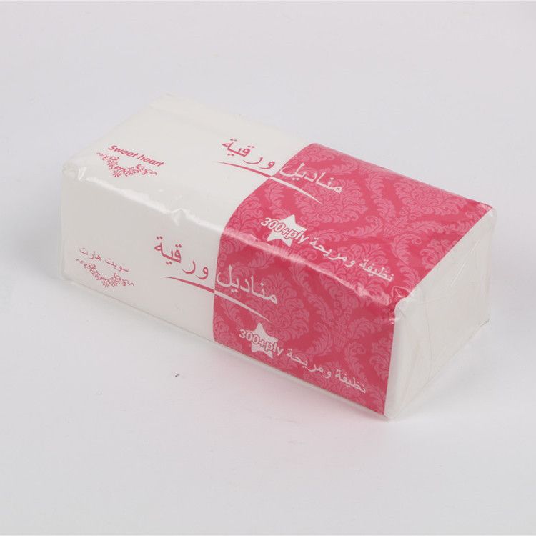 厂家直销抽纸餐巾纸定制批发纸巾LOGO印制 家用原木浆擦手纸抽纸细节图