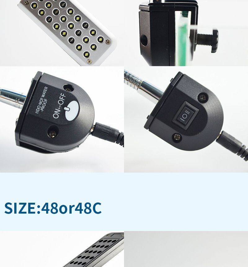 水族鱼缸灯迷你夹灯支架灯LED迷你水族照明灯水草灯详情图7