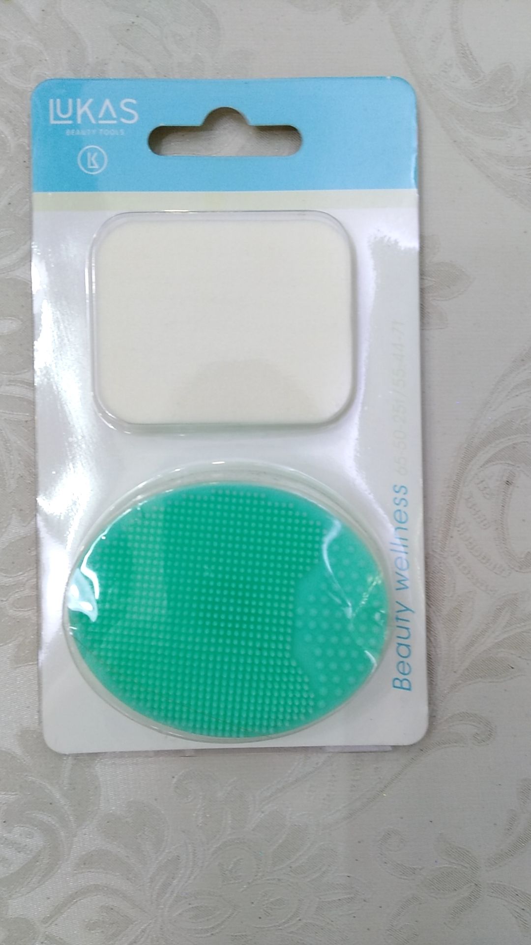 硅胶洗脸刷+乳胶油边粉扑详情图2