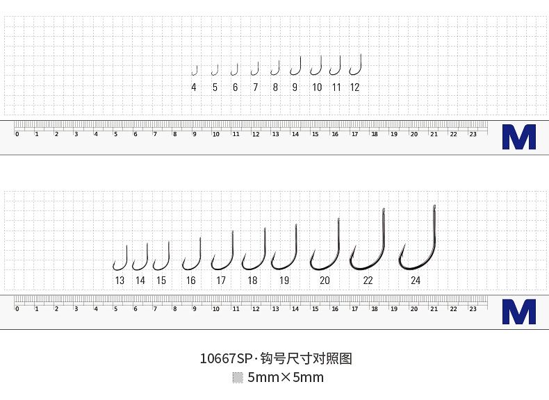 Mustad慕斯达正品挪威钩丸世钓鱼钩高碳长柄有倒刺钓钩渔钩详情图6