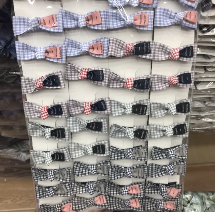 Korean fashion cloth bow duck clip 20200945