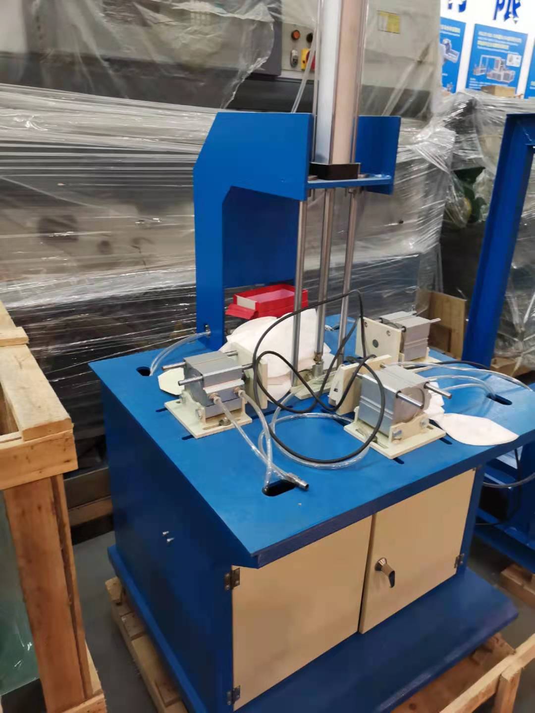 Printing machinery top and bottom cover paper box bubble press machine detail image 3
