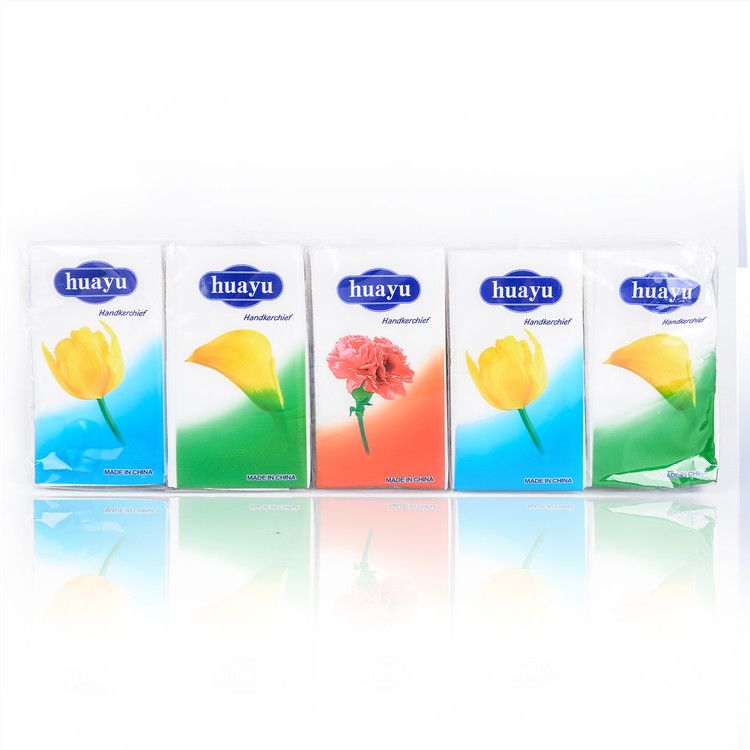 手帕纸厂家定做2层8张手帕纸 纸手帕 广告手帕纸巾卫生纸细节图