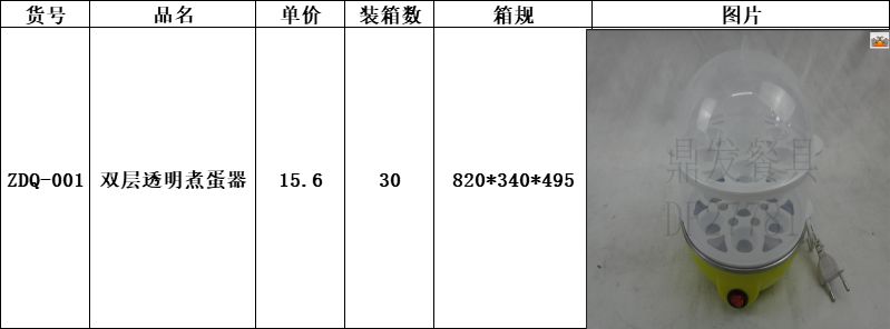 DF99670   双层透明煮蛋器煮蛋器14个蛋双层早餐机不锈钢多功能蒸蛋器DF TRADING HOUSE详情3