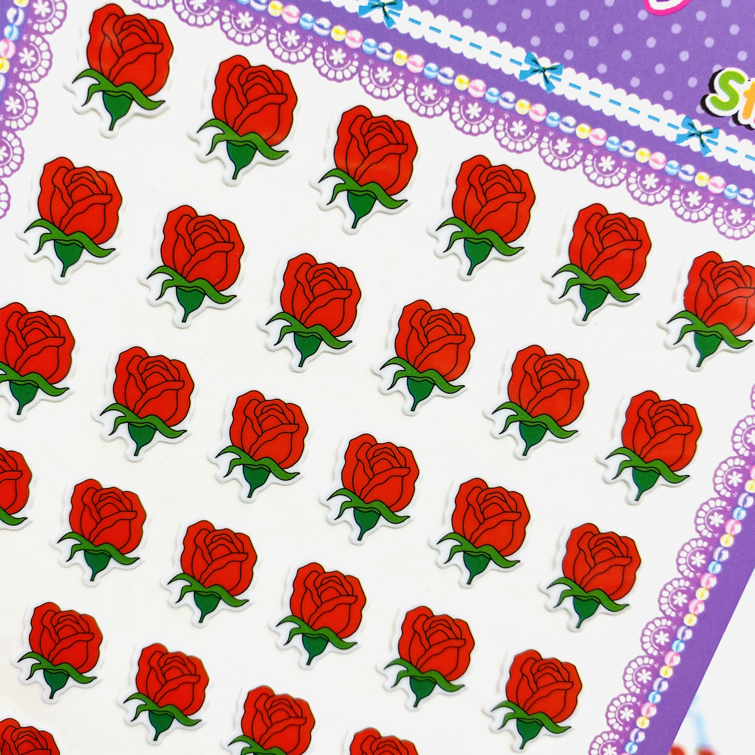 Three stickers for rewarding excellent characters and encouraging flowers for children in the early childhood stage undefined