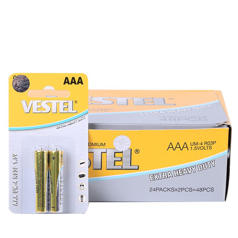 VESTEL万事通7号碳性电池
