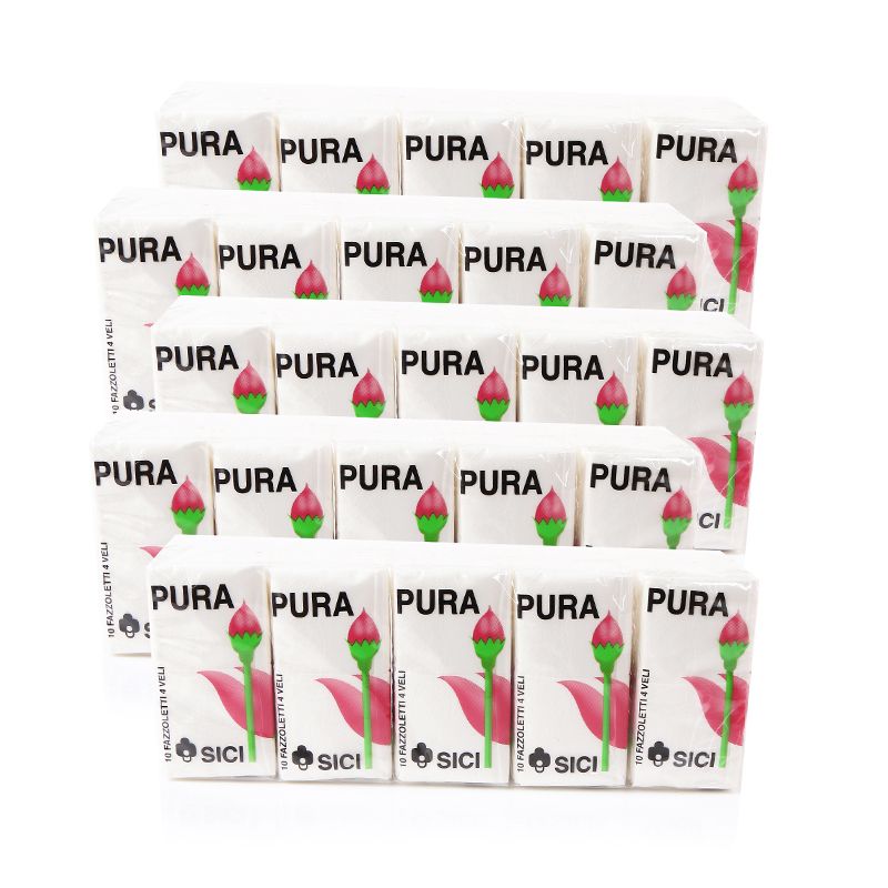 PURA纸巾手帕纸卷纸抽纸 餐巾纸厂家直销细节图