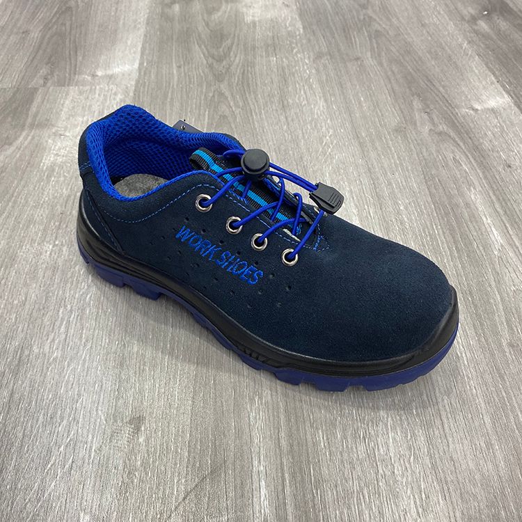 safety shoes绒面劳保鞋钢包头防砸安全鞋工作皮鞋防护鞋
