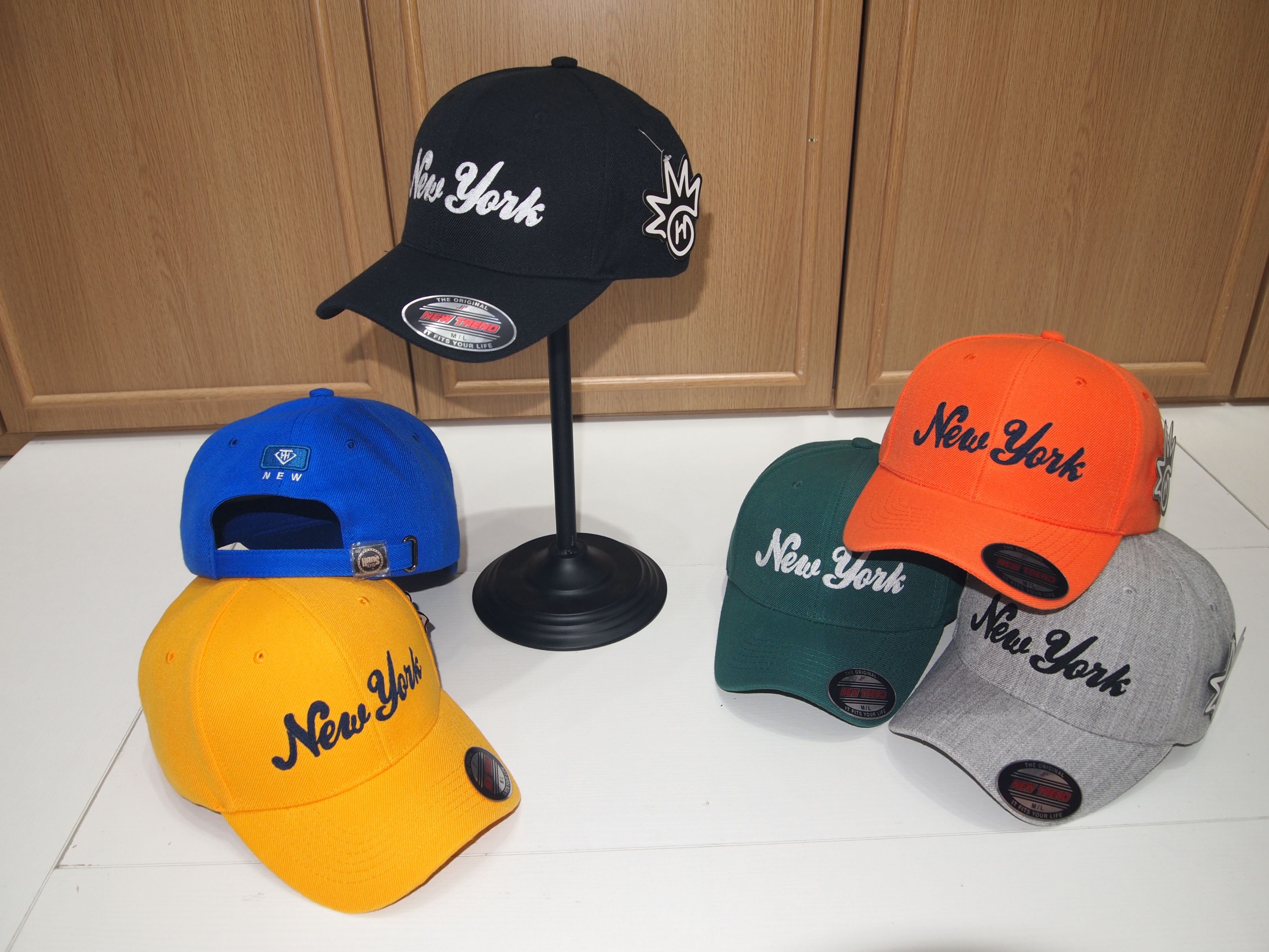 Korean imported fabric, Korean embroidered baseball cap