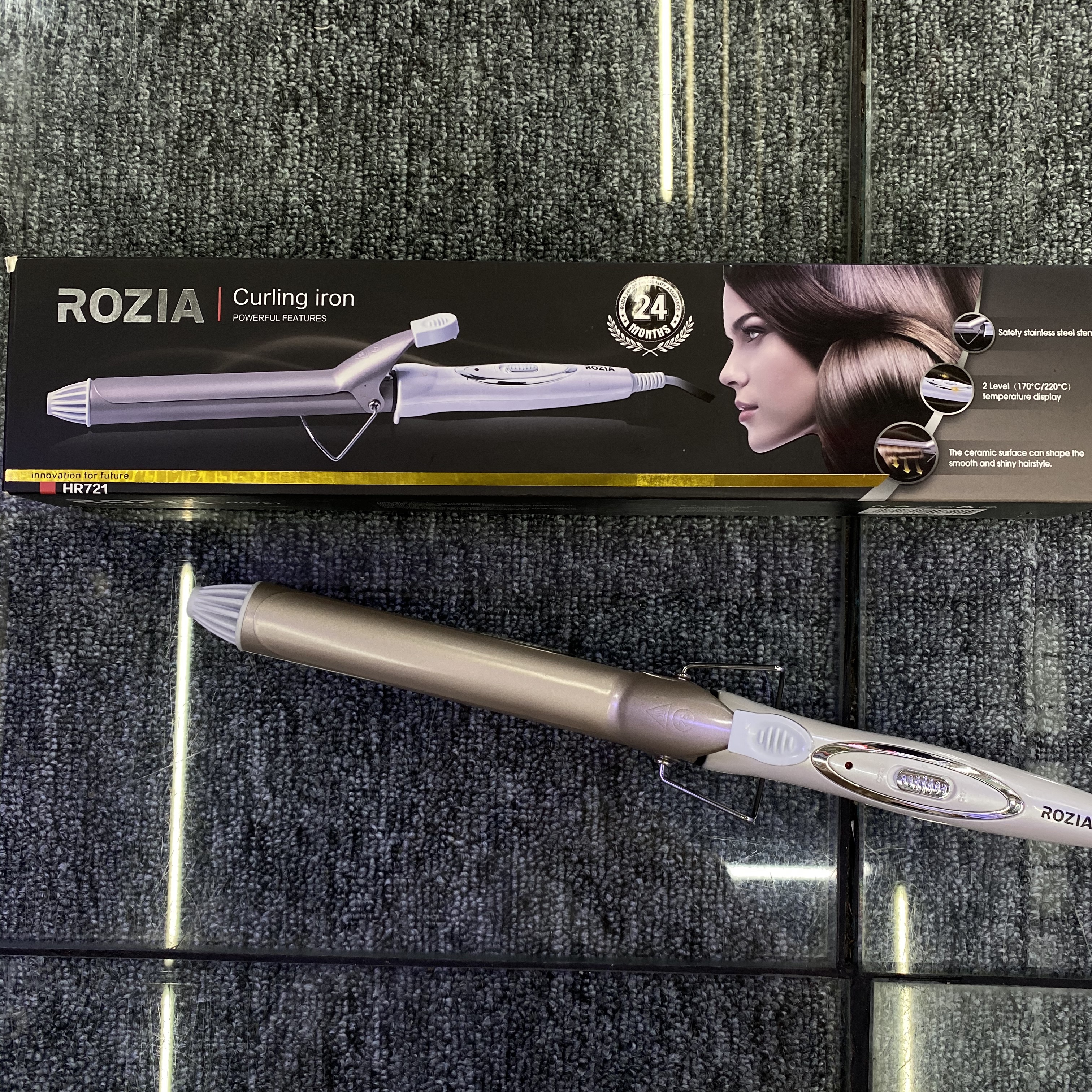 ROZIA Hair Care Products HR721 Curling iron details Picture