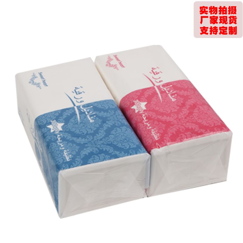 厂家直销抽纸餐巾纸定制批发纸巾LOGO印制 家用原木浆擦手纸抽纸详情图3
