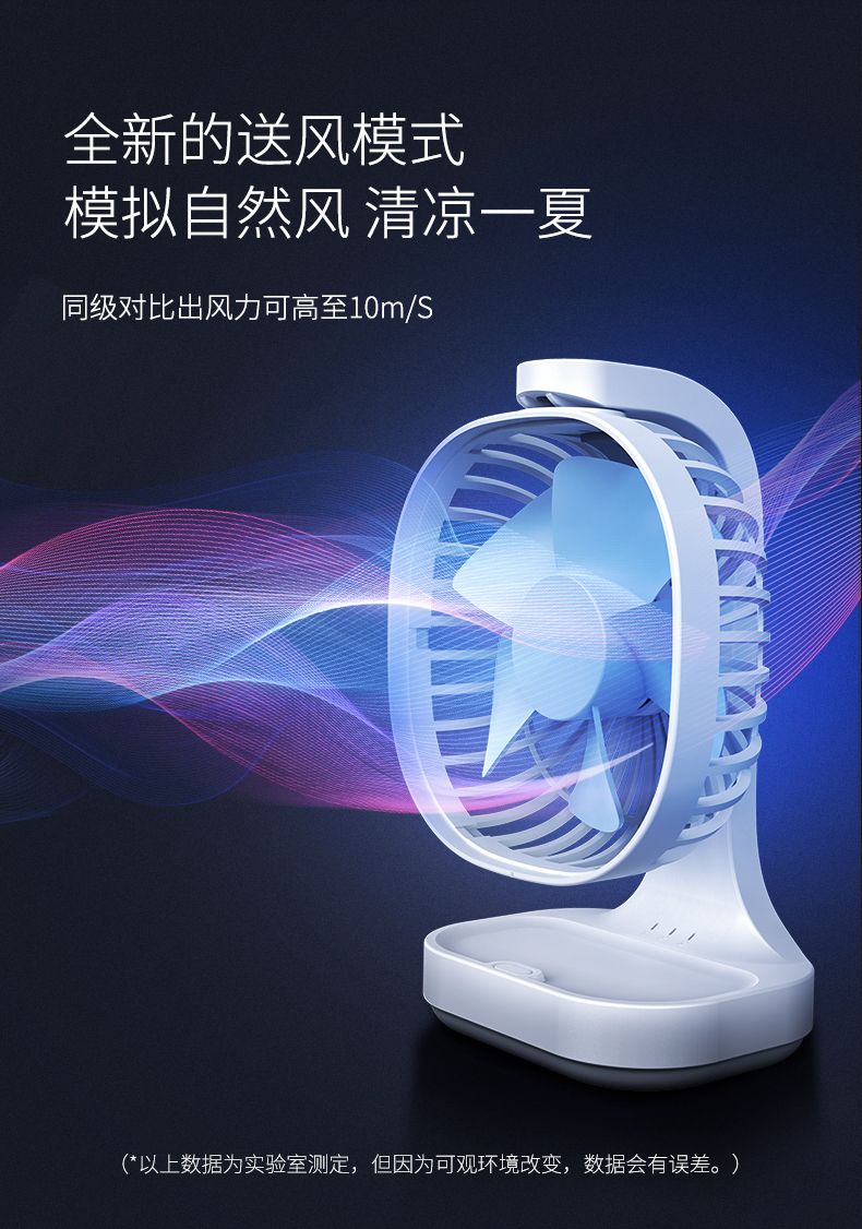 新品H28桌面风扇USB充电家用办公小风扇迷你桌上便携电风扇详情图11